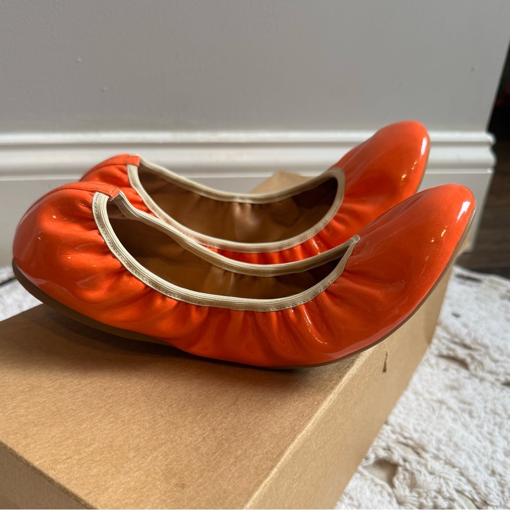 J. Crew Pink Suzette Ballet Flats. Great Condition, only worn twice!! Size 8.5